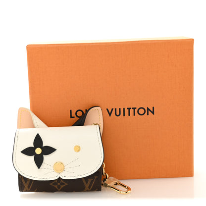 Louis Vuitton Monogram Cat Earpods Case Black White 7 of 7