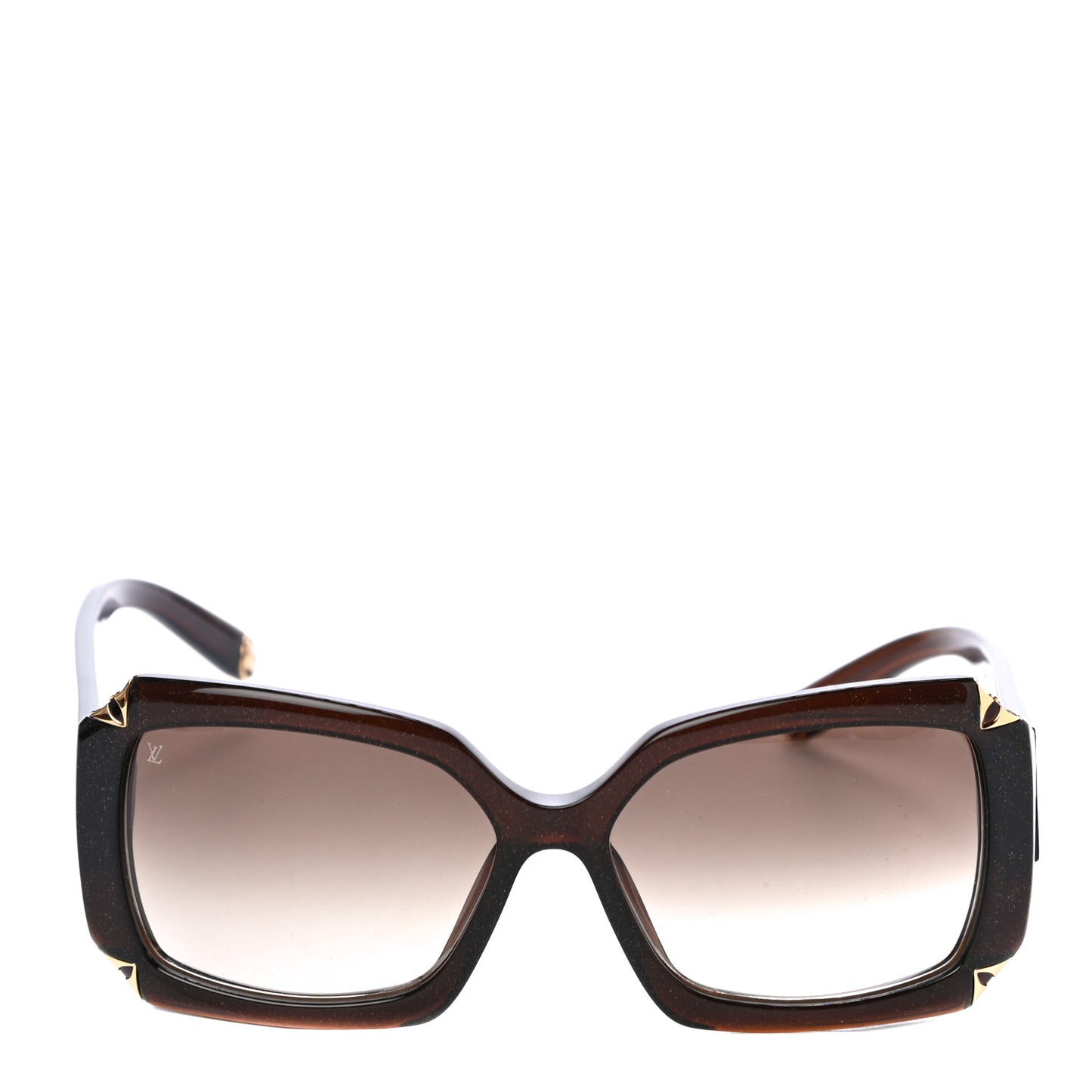 Hortensia Cat Eye Sunglasses Z0366W Brown Glitter