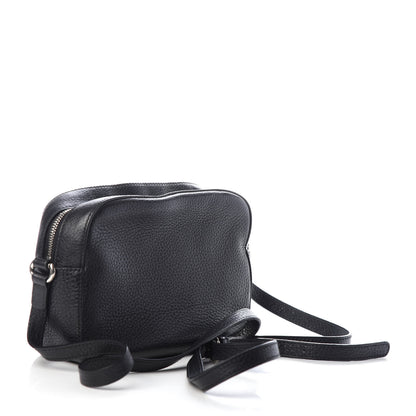 Gucci Pebbled Calfskin Studded Small Soho Disco Bag Black 3 of 10