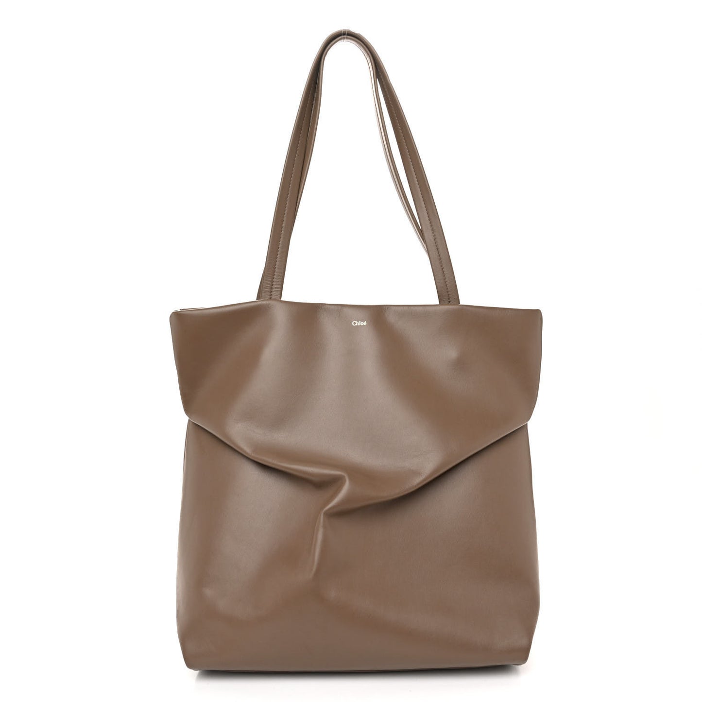 Calfskin Judy Tote Army Green