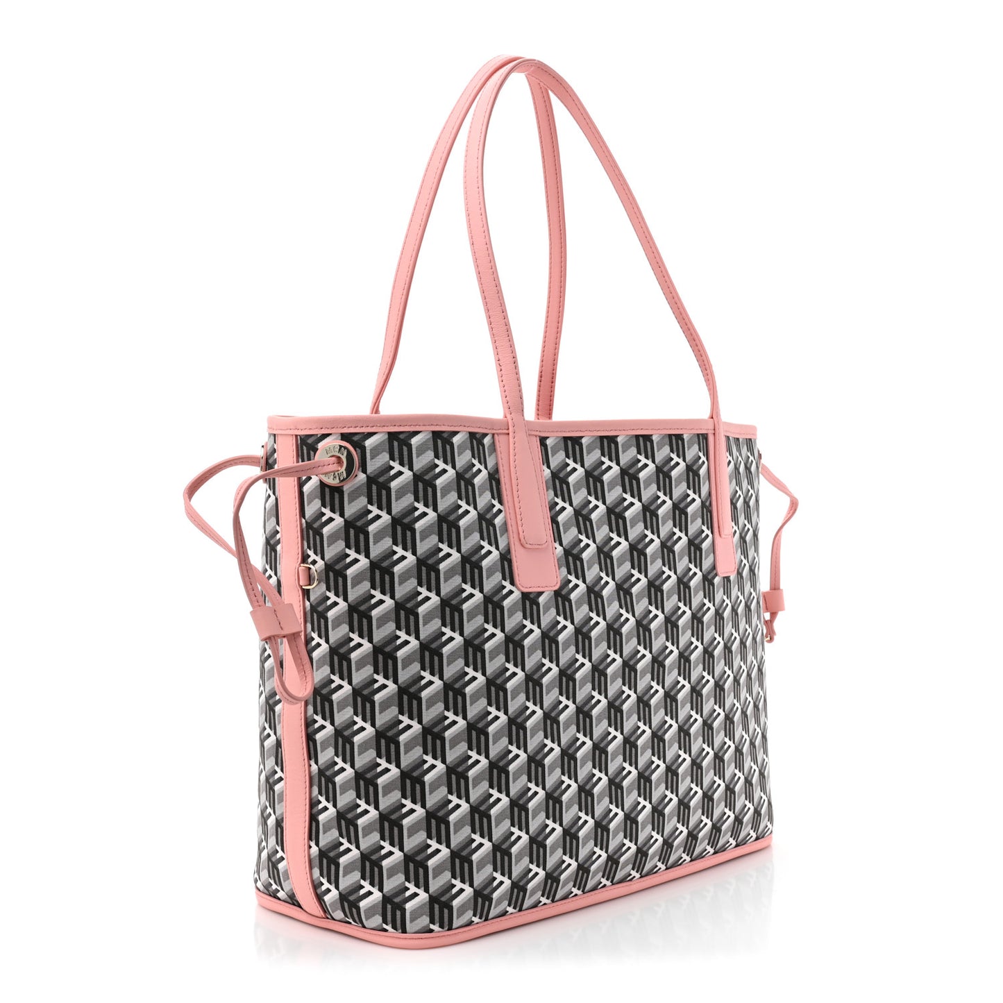 Visetos Medium Liz Reversible Shopper Tote Pink