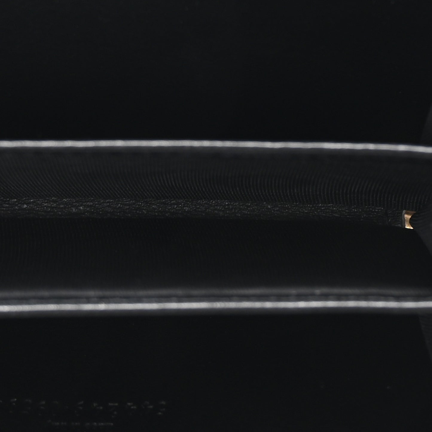 Microguccissima Zip Around Card Case Black