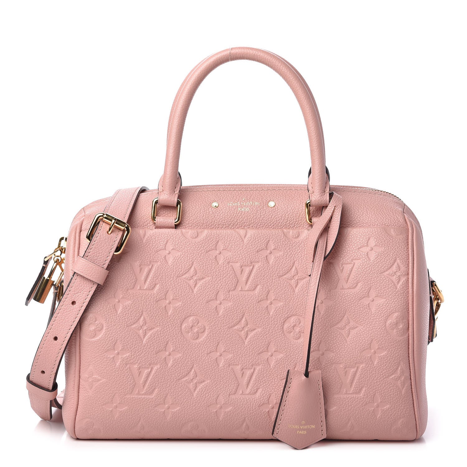 Louis Vuitton Empreinte Speedy Bandouliere 25 NM Rose Poudre 1 of 13