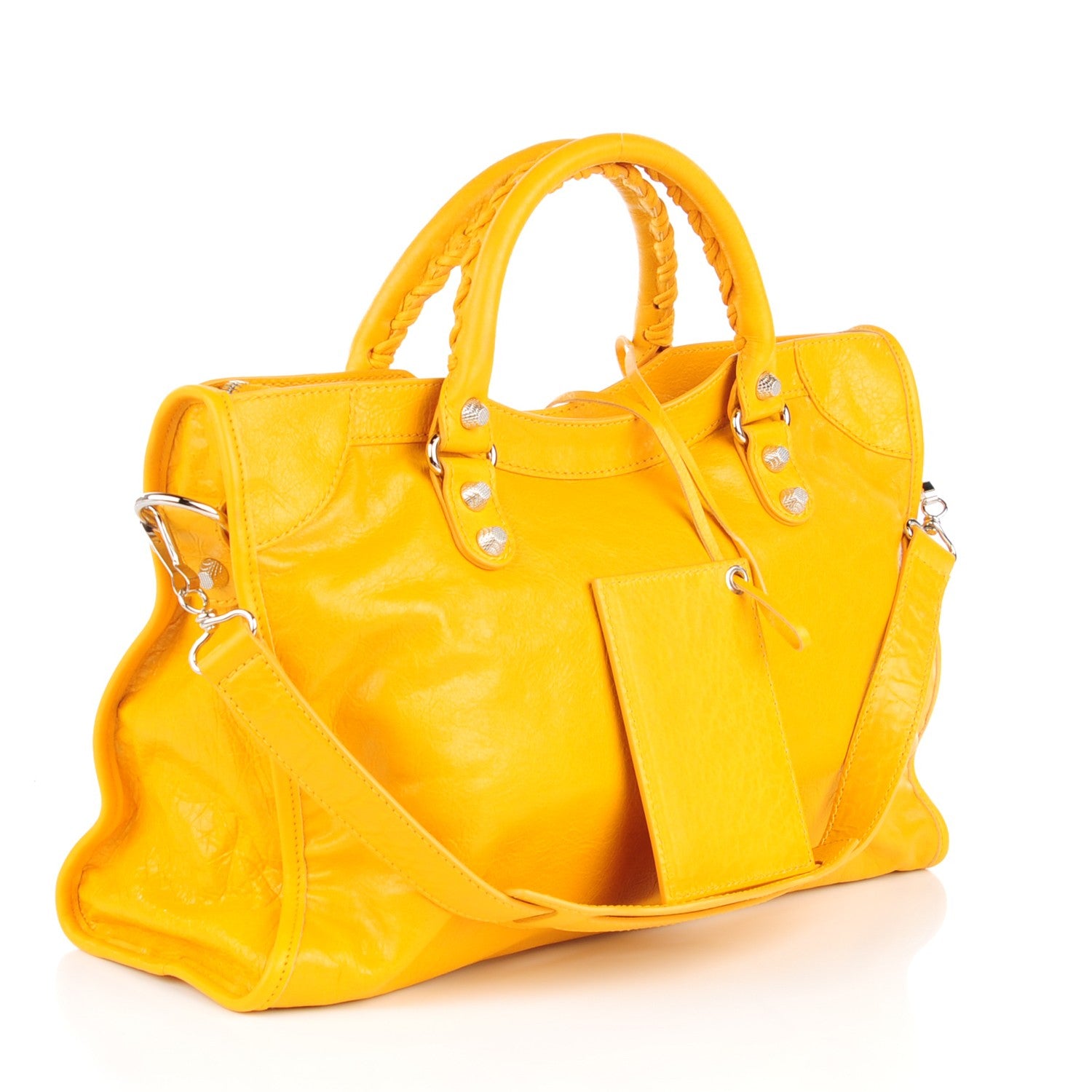 Balenciaga Agneau Giant 12 Silver Hardware City Mangue 3 of 9
