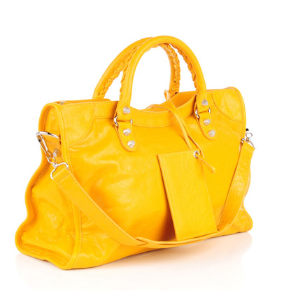Balenciaga Agneau Giant 12 Silver Hardware City Mangue 3 of 9