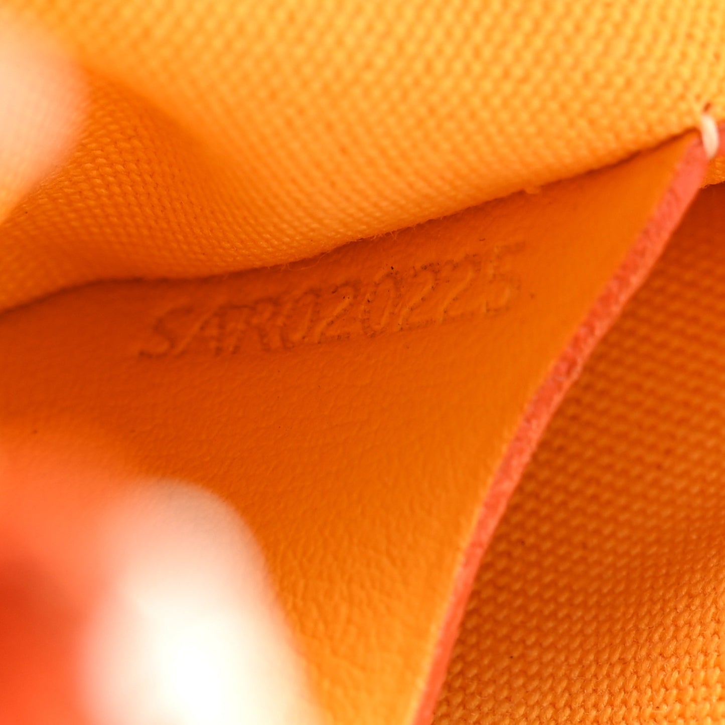 Goyardine Mini Senat Pochette Orange
