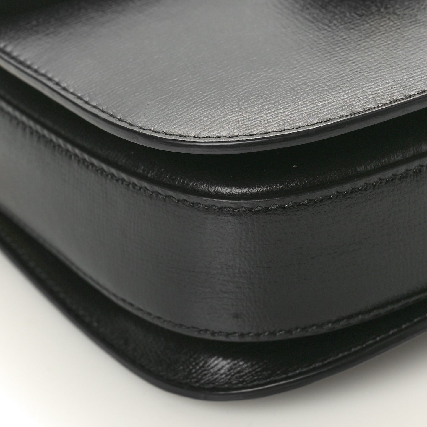 Azalea Calfskin Horsebit 1955 Shoulder Bag Black