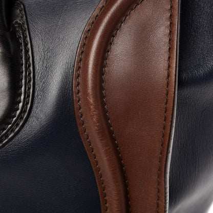 Celine Smooth Calfskin Mini Tri-Color Luggage Navy 9 of 13