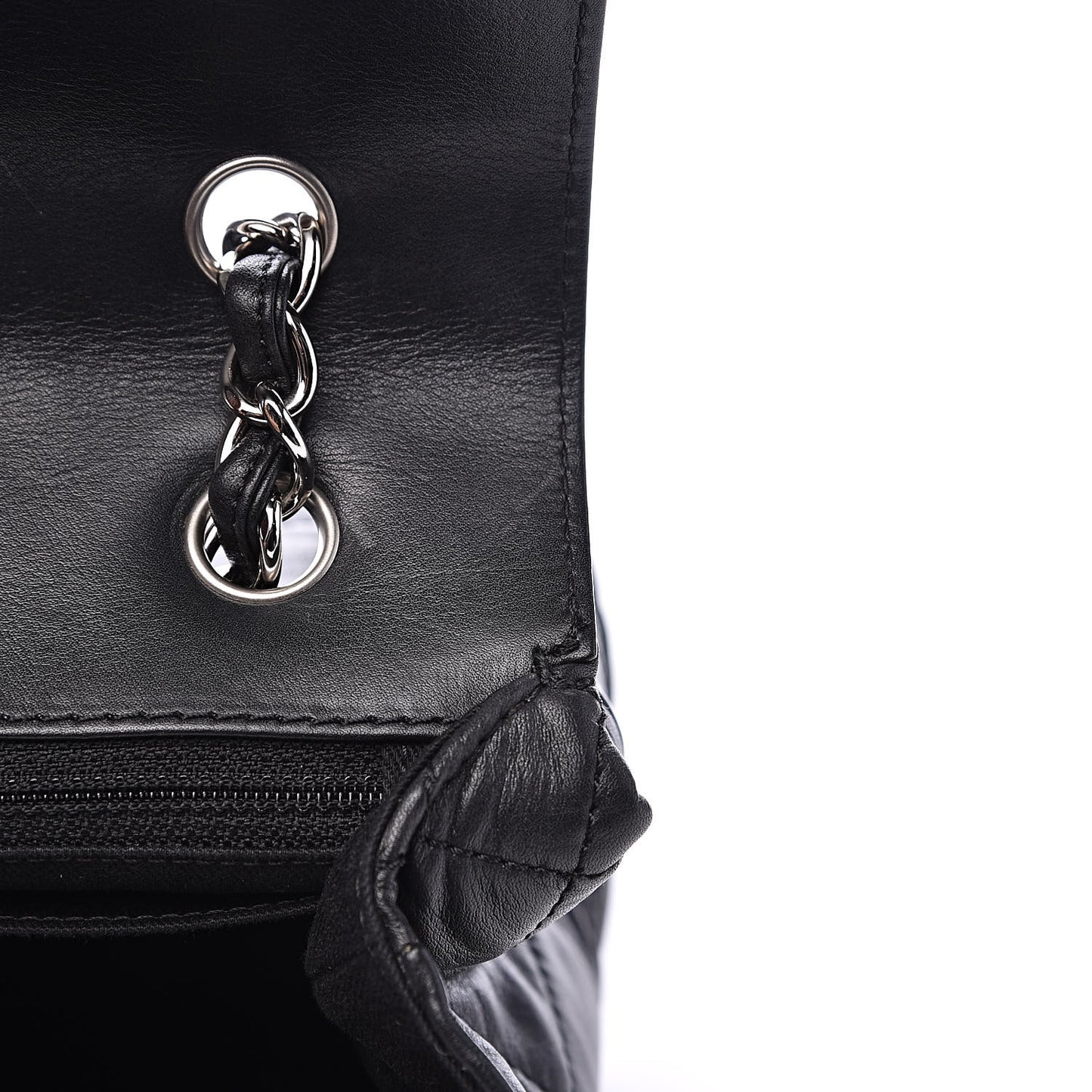 Calfskin Quilted In The Business Flap Bag Black