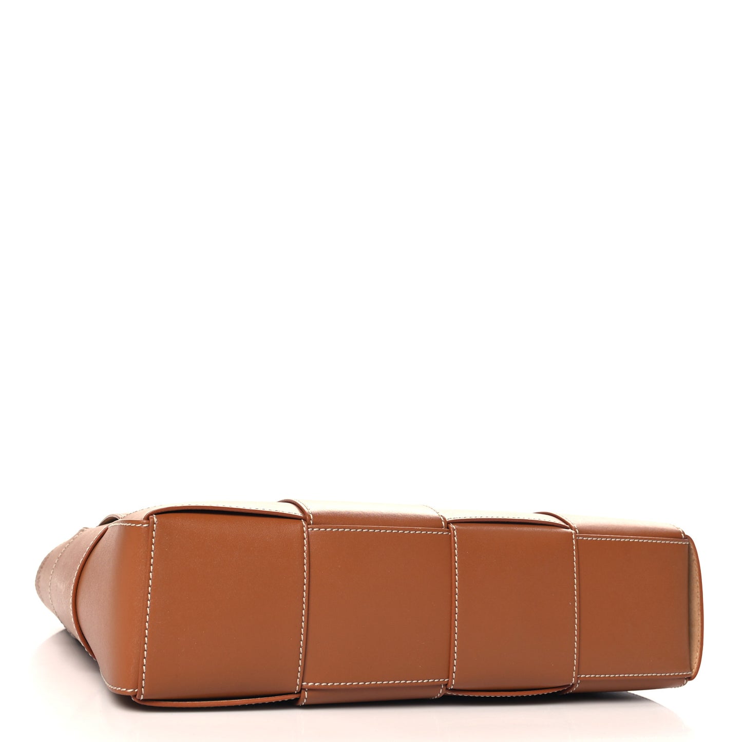 Nappa Maxi Intrecciato Mens Arco Tote Wood