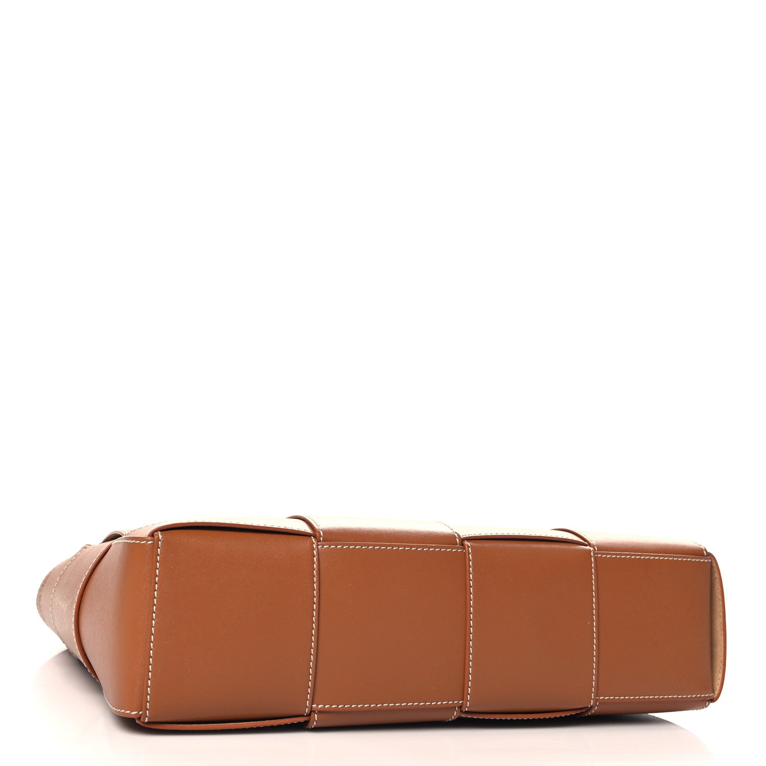 Bottega Veneta Nappa Maxi Intrecciato Mens Arco Tote Wood 5 of 11