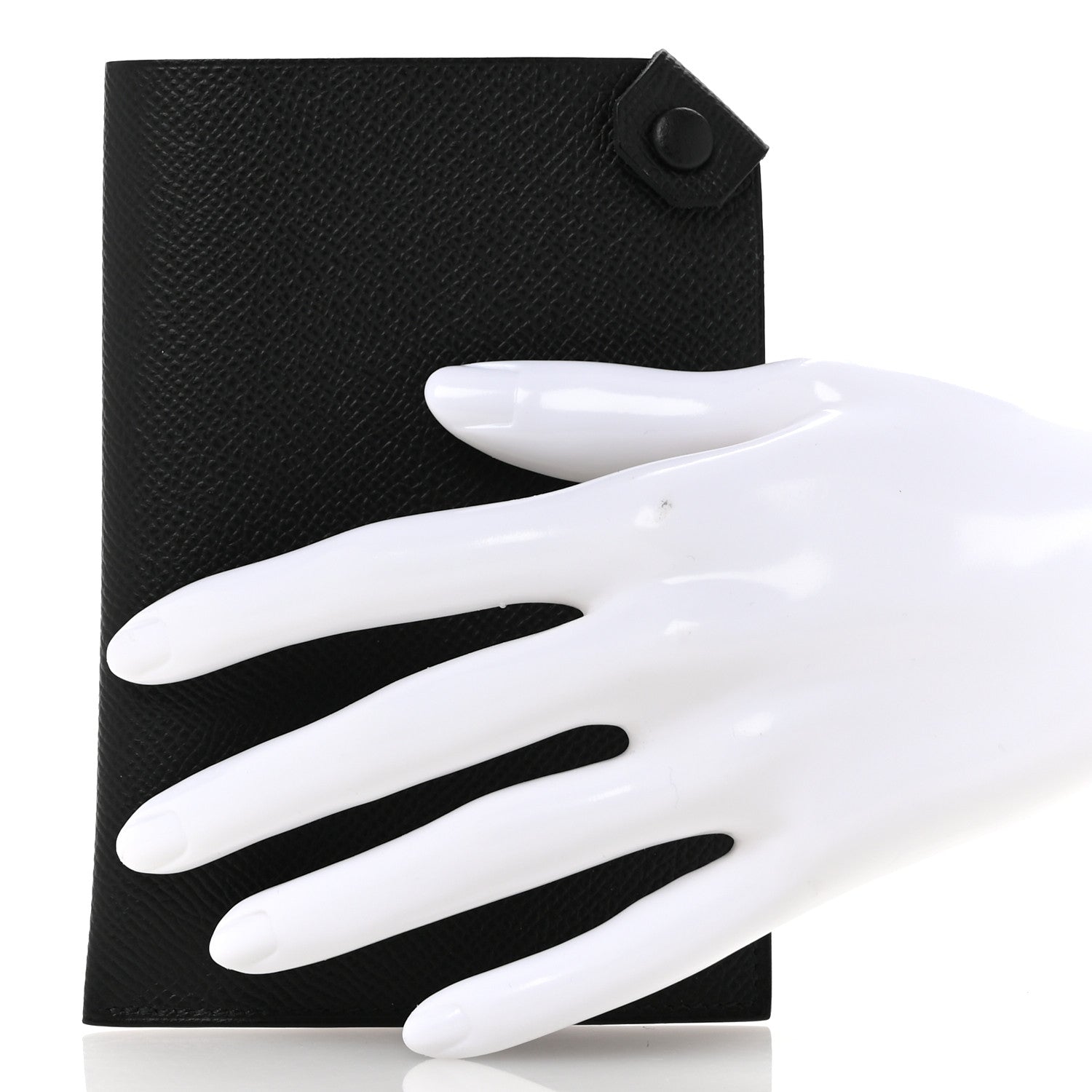 Hermes Epsom Tarmac PM Passport Holder Black 2 of 8