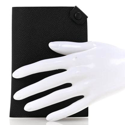 Hermes Epsom Tarmac PM Passport Holder Black 2 of 8