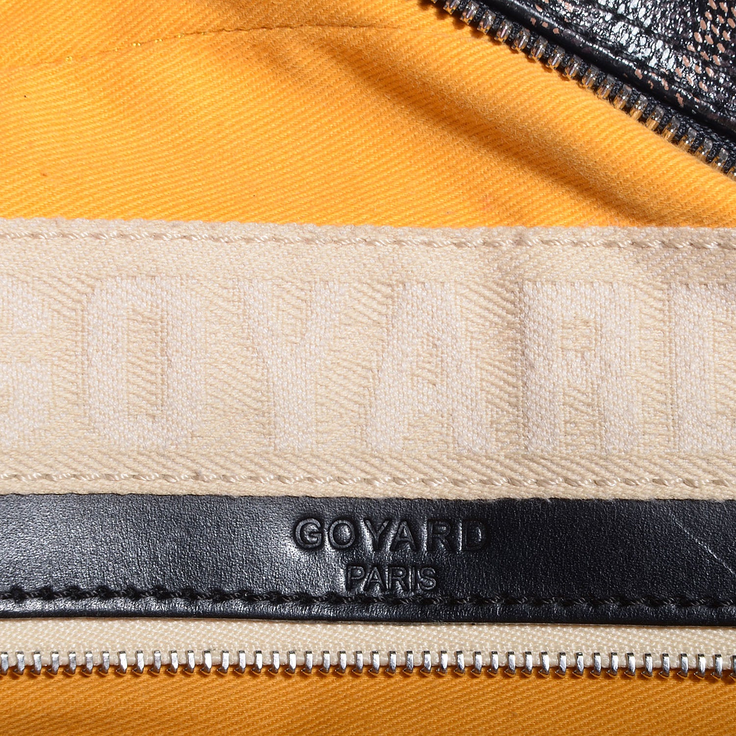 Goyard Goyardine Saint Jeanne MM Bowler Black 8 of 10