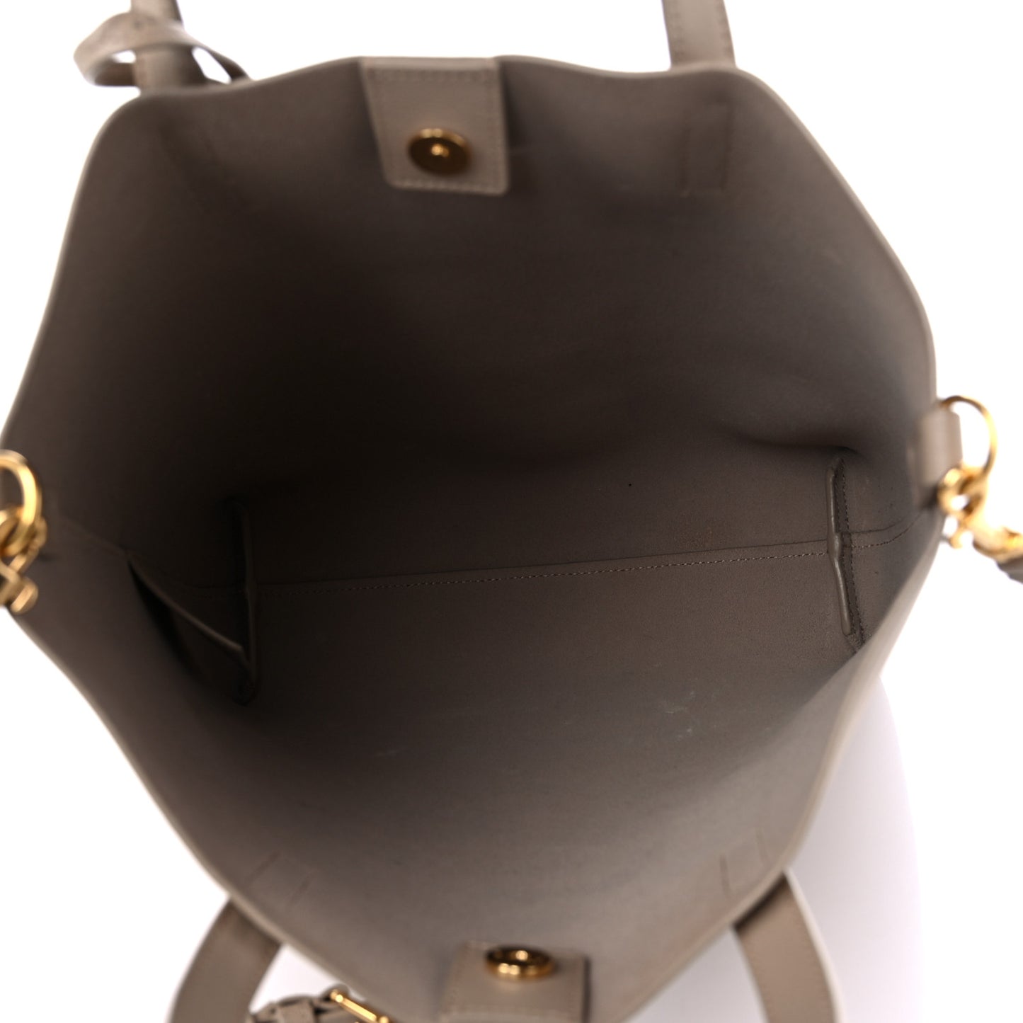 Calfskin Toy Shopping Tote Nude Powder