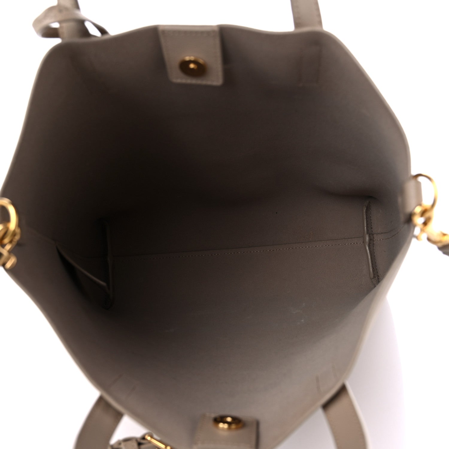 Saint Laurent Calfskin Toy Shopping Tote Nude Powder 5 of 12