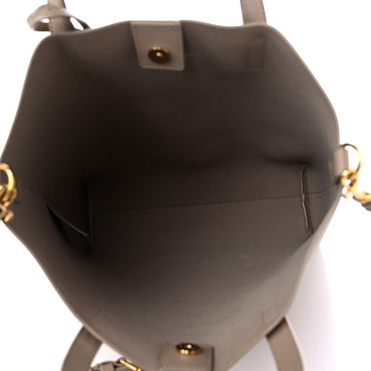 Saint Laurent Calfskin Toy Shopping Tote Nude Powder 5 of 12