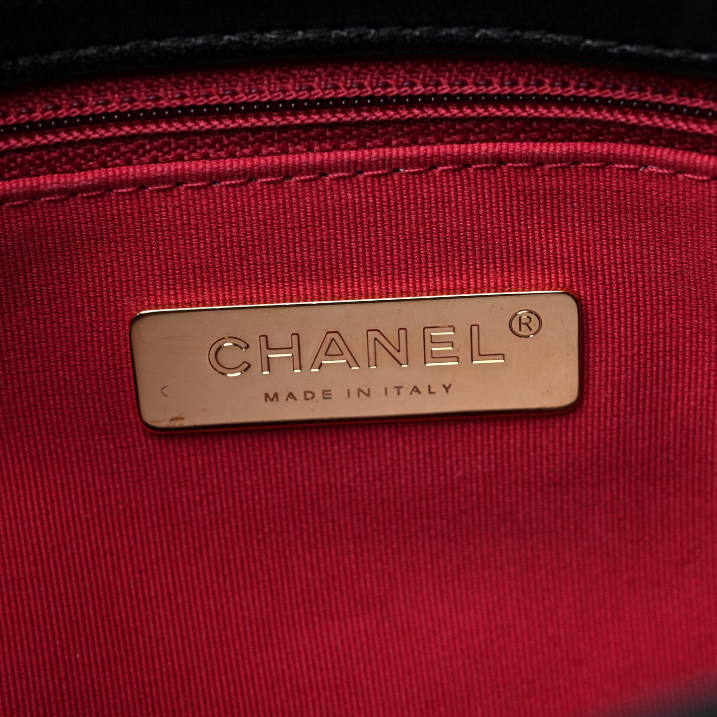 Lambskin Quilted Large Chanel 19 Flap Black