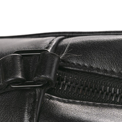 Saint Laurent SAINT LAURENT Calfskin Matelasse Monogram Monochrome Lou Camera Bag Black 11 of 16