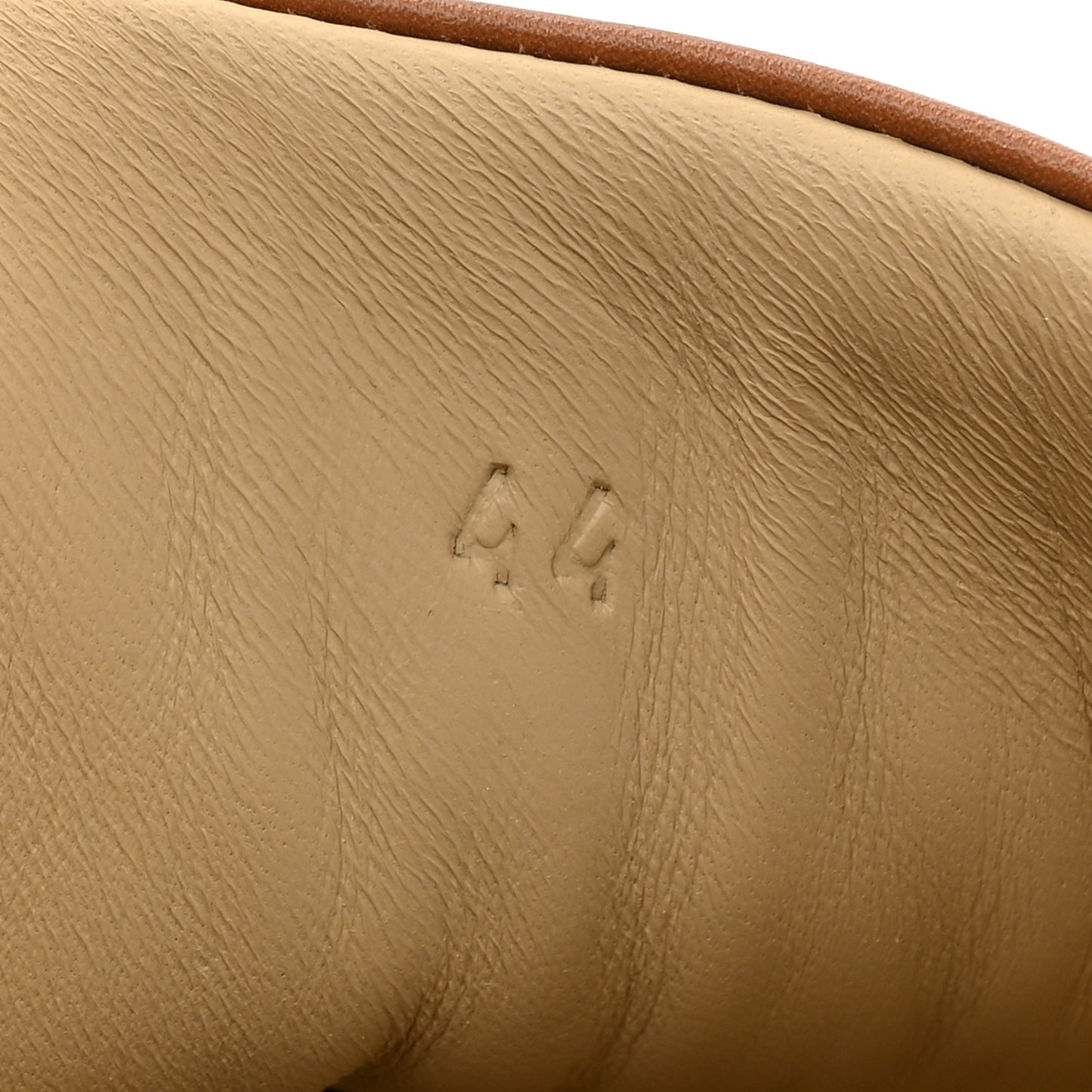 Calfskin Mens Day Sneakers 44 Naturel