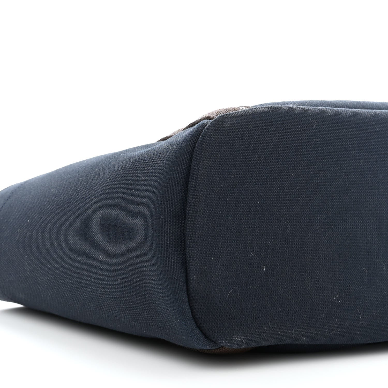 Hermes Canvas The Grooming Bag Bleu Navy Feu 11 of 12