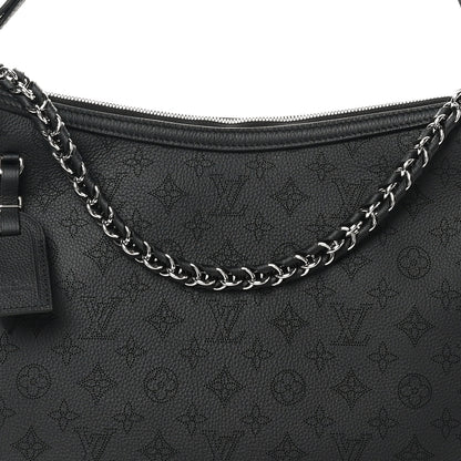 Louis Vuitton Mahina Braided Hand It All MM Black 7 of 10