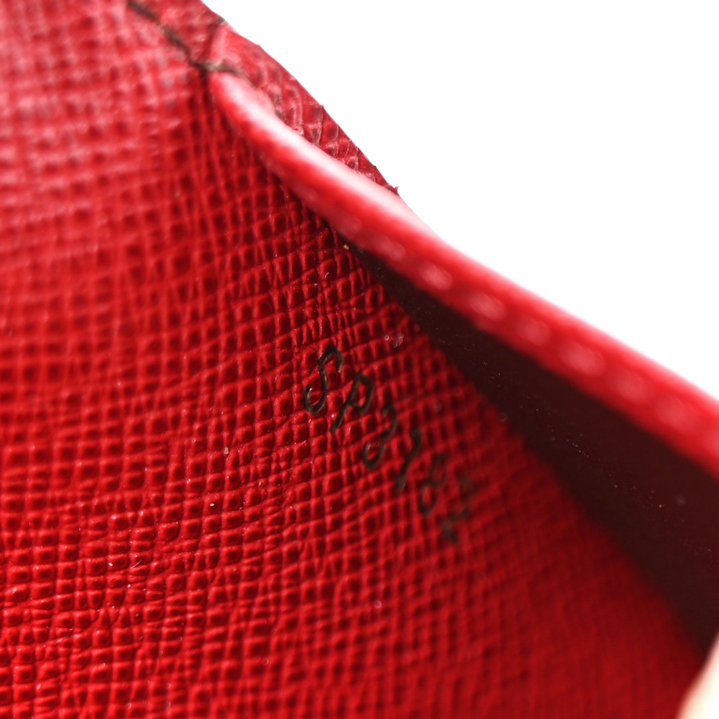 Monogram Josephine Wallet Red