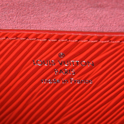 Louis Vuitton Epi Twist Shoulder Bag MM Coquelicot 6 of 9