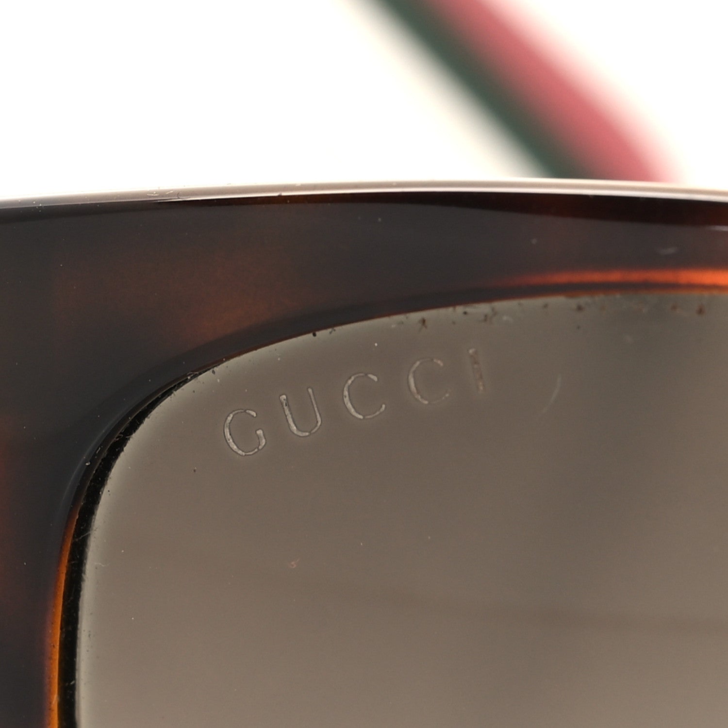 Gucci Acetate Round Eye GG Web Sunglasses GG0508S Havana 7 of 7