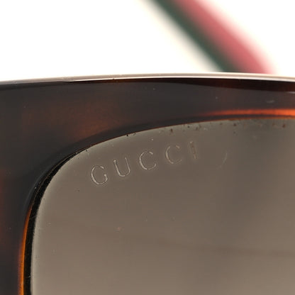 Gucci Acetate Round Eye GG Web Sunglasses GG0508S Havana 7 of 7