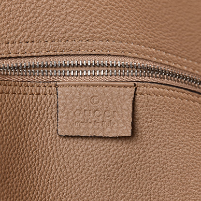 Gucci Soft Calfskin Medium Jackie Top Handle Bag Classic Camel 8 of 10