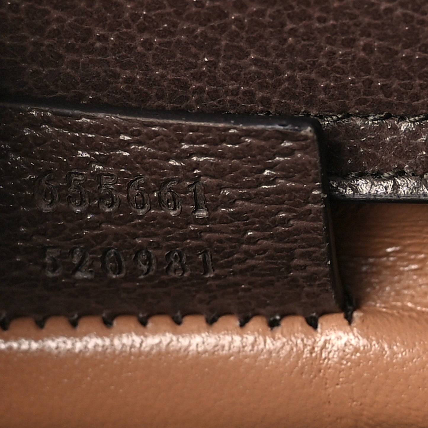 Monogram Jumbo GG Textured Dollar Calfskin Mini Diana Tote Bag Camel Ebony New Acero