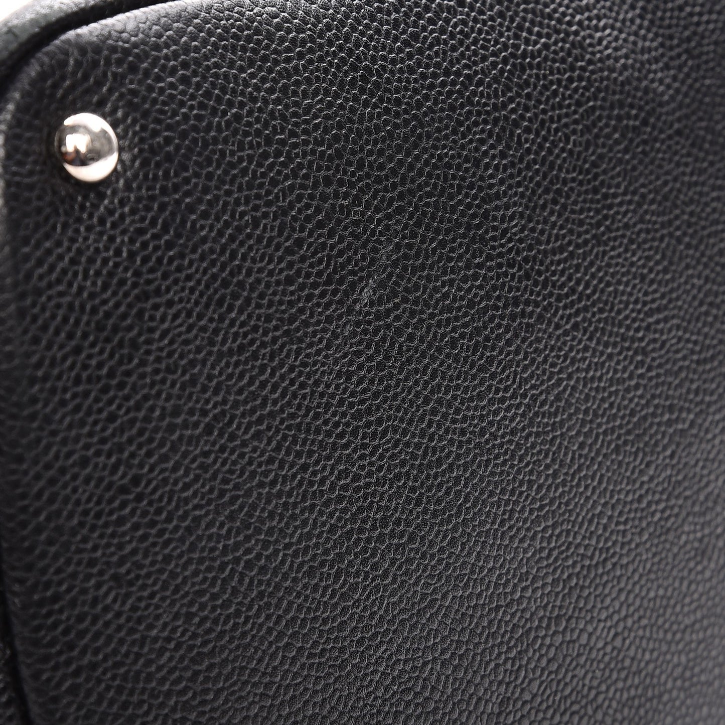 Caviar Quilted Timeless CC Soft Tote Black
