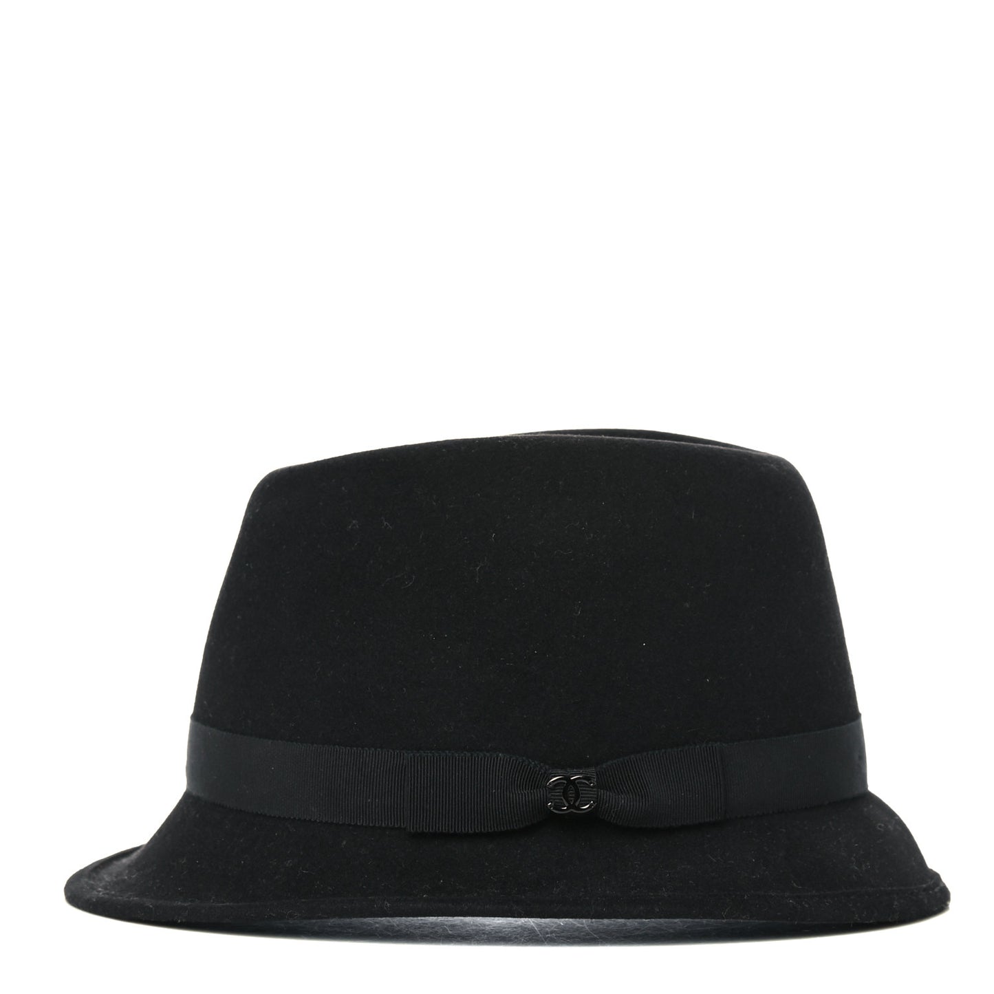 Felt Fedora Hat M Black