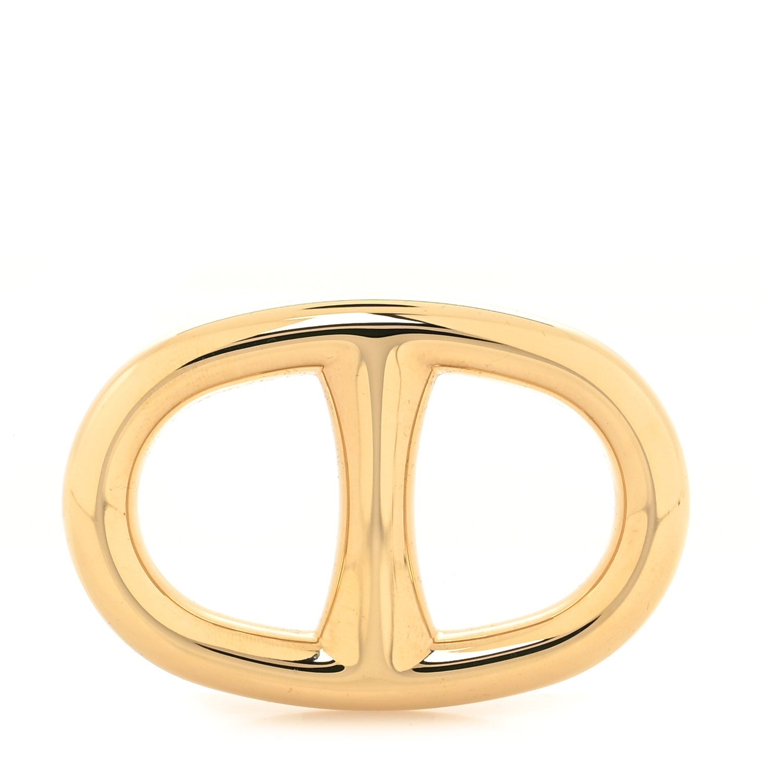 Hermes Permabrass Chaine D'Ancre Scarf Ring 1 of 3