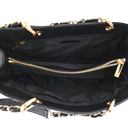 Chanel Caviar Quilted Grand Shopping Tote GST Black 5 of 10