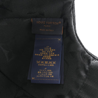 Louis Vuitton Monogram Cotton Jacquard Embroidered LV Day Cap  Black 8 of 10