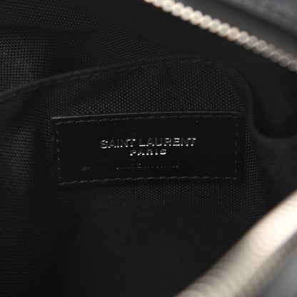 Saint Laurent Calfskin Rivington Race Pouch Black 5 of 10