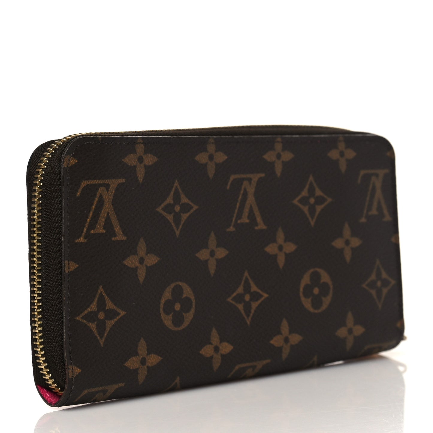 Monogram 2015 Christmas Animation Zippy Wallet Hibiscus