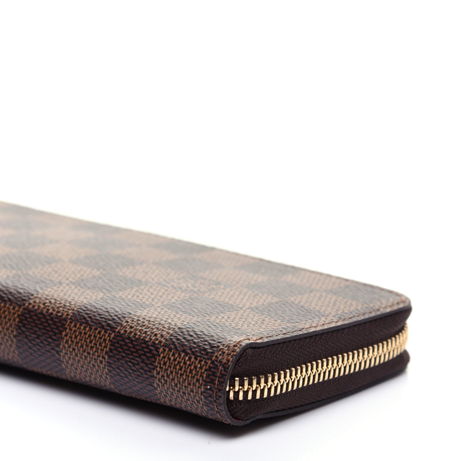 Louis Vuitton Damier Ebene Clemence Wallet Cherry 7 of 8