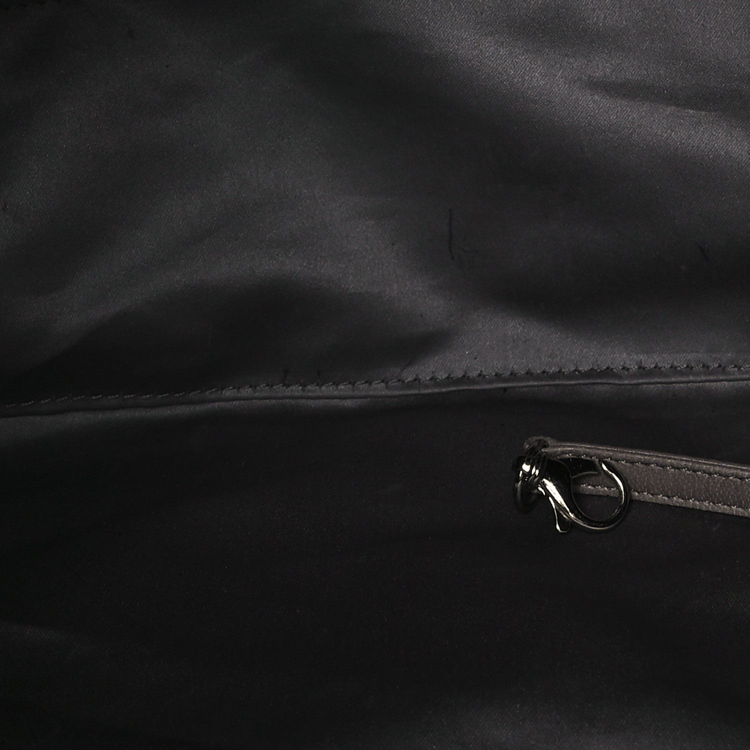 Chanel Crinkled Coated Canvas Le Marais Hobo Black 11 of 13