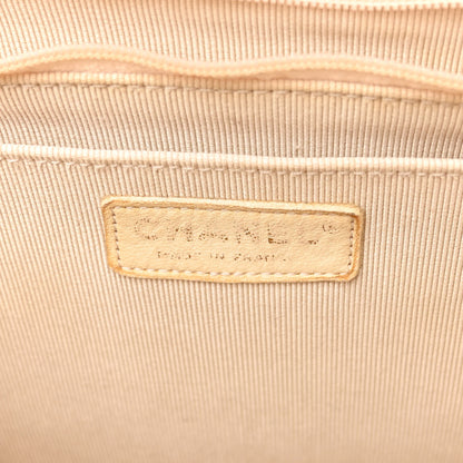 Chanel Tweed Patchwork Jumbo Single Flap White 6 of 13