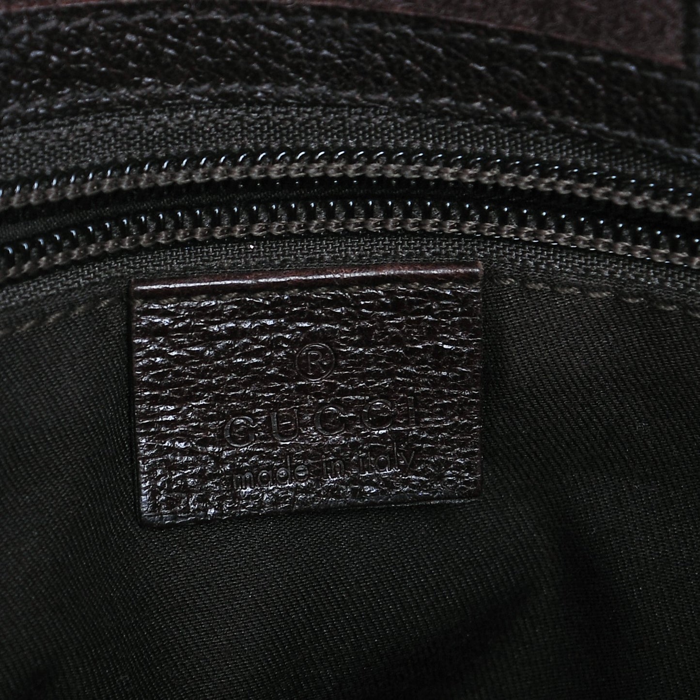 Monogram Messenger Crossbody Bag Dark Brown