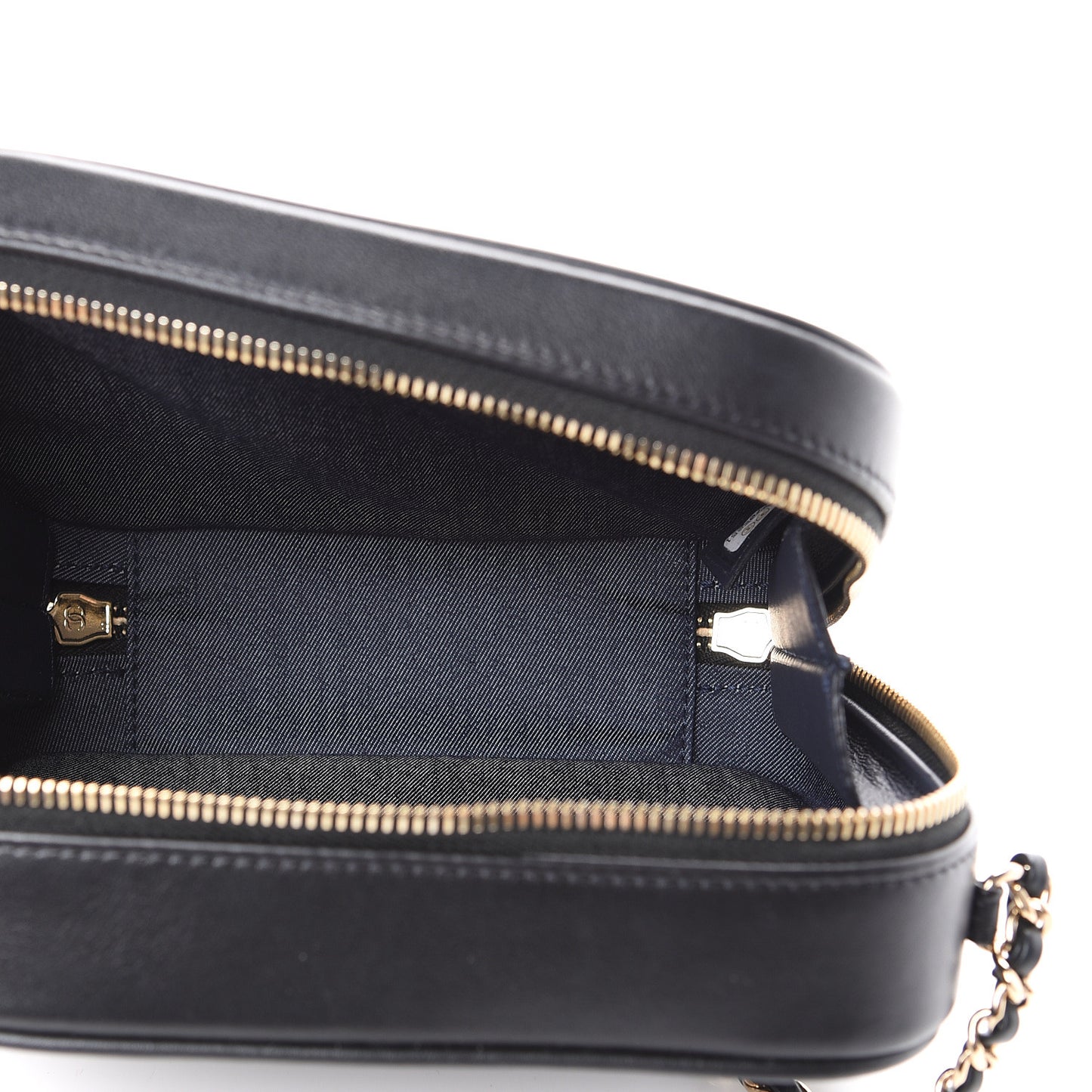 Calfskin CC Mania Camera Case Black
