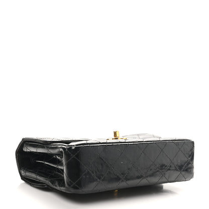 Chanel Patent Quilted Small Double Sided Flap Black 4 of 12