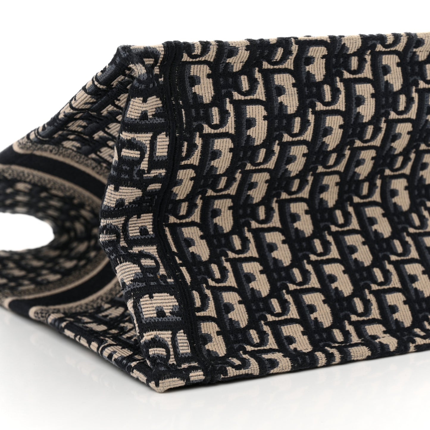 Oblique Large Book Tote Blue Multicolor
