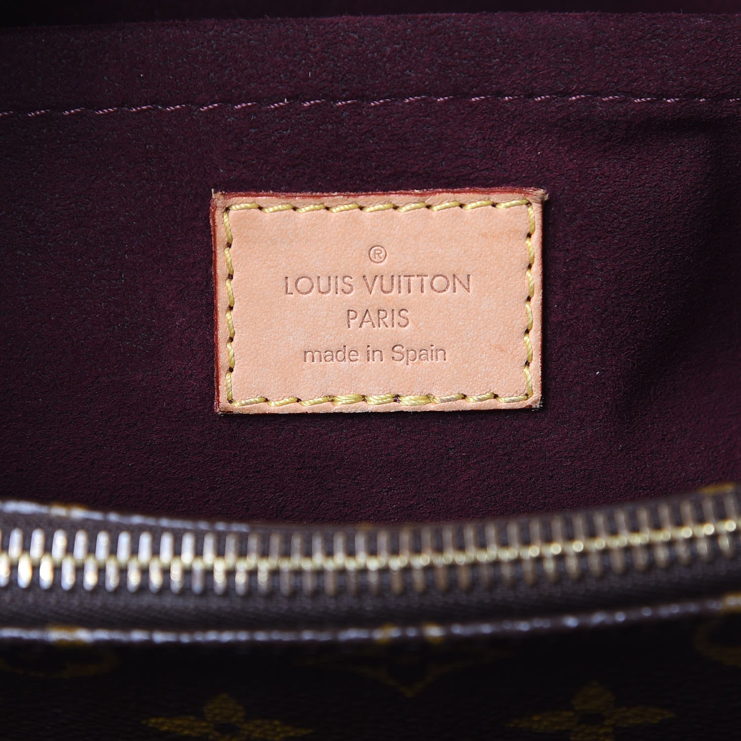 Louis Vuitton Monogram Montaigne MM 6 of 14