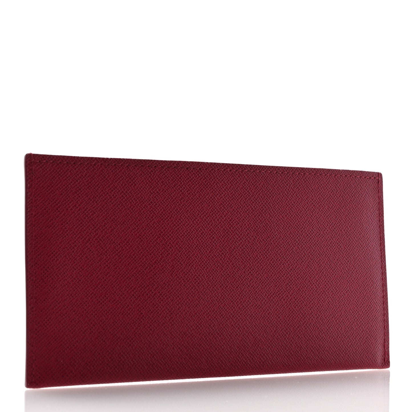 Calfskin Felicie Card Holder Insert Fuchsia