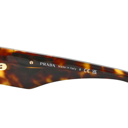 Prada Acetate Symbole Sunglasses SPR 14Z Tortoise 5 of 7
