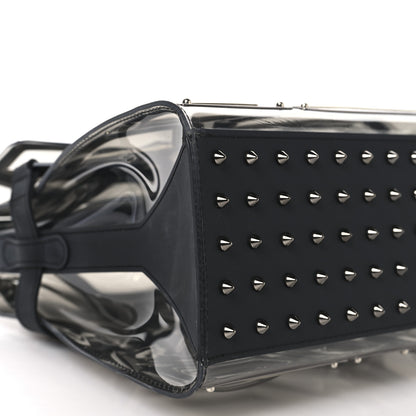 Delvaux Vinyl Gladiator Tempete Satchel Antique Silver Gold 8 of 9